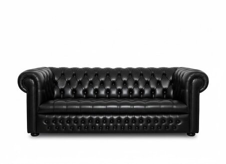 Chesterfield Design Luxus Polster Sofa Couch Sitz Leder 100% Leder Sofort
