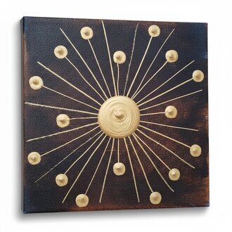 Abstraktes Ölgemälde von außergewöhnlicher Ausdruckskraft und Qualität Sofort