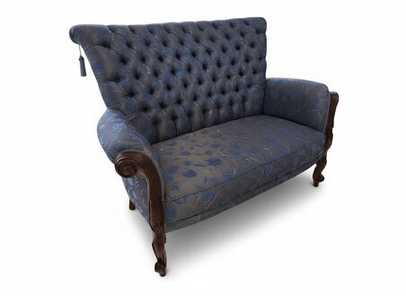 Sofa 2 Sitzer italienische Möbel design textil Polster sofas Zweisitzer Sofort