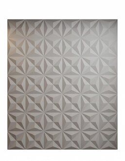 Stilvoll Wandpaneel Paneelen Weiß 50x50 cm Paneelen Design Verkleidung SOFORT