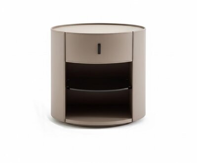 Beiger Designer 2x Nachttische Luxus Nachtkonsolen Schlafzimmer Set Möbel Sofort