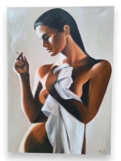 Hochwertige Ölgemälde im zeitgenössischen Stil, detailgenau Sofort