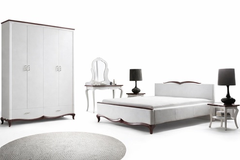 Doppelbett Chesterbett Bett Betten Polster Textil Klassik Holz Schlafzimmer Neu Sofort