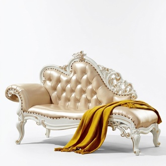 Chaiselounge Chesterfield Liege Bank Liegen Hocker Klassische Möbel Sofort