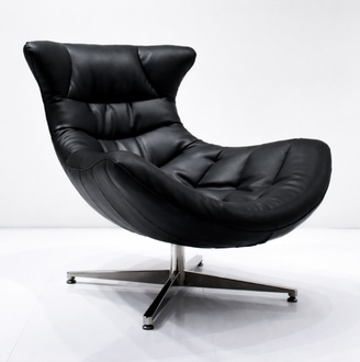 Sessel Design Couch Sofa Sitzer Leder Lounge Club Polster Luxus Ohren Sitz Relax Sofort