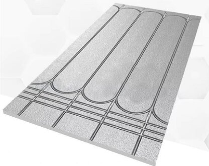 Trockenbau Fußbodenheizung XPS Platte 0,72m² 500kPa 30/25/20 mm