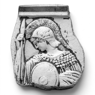Wandrelief Römischer Soldat Wand Relief Bild Bilder Gemälde Stein Deko Sofort