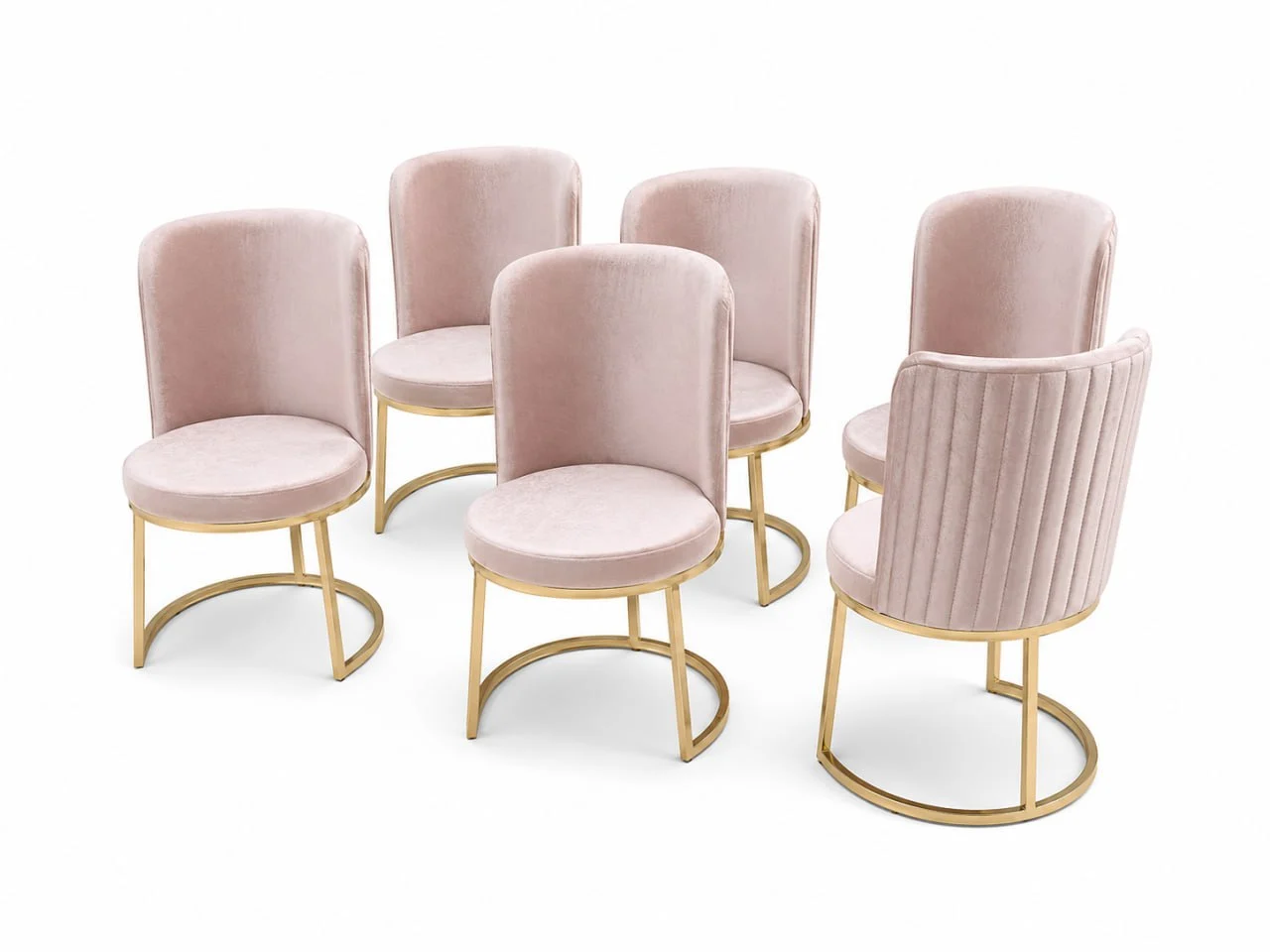 Esszimmer 6x Stühle Holz Luxus Sessel Wohnzimmer Möbel 6tlg Sofort