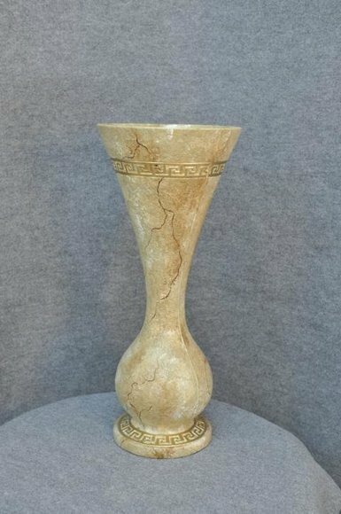 XXL Big Vase Design Medusa Antik Stil Blumen Vasen Pokal Deko Dekoration