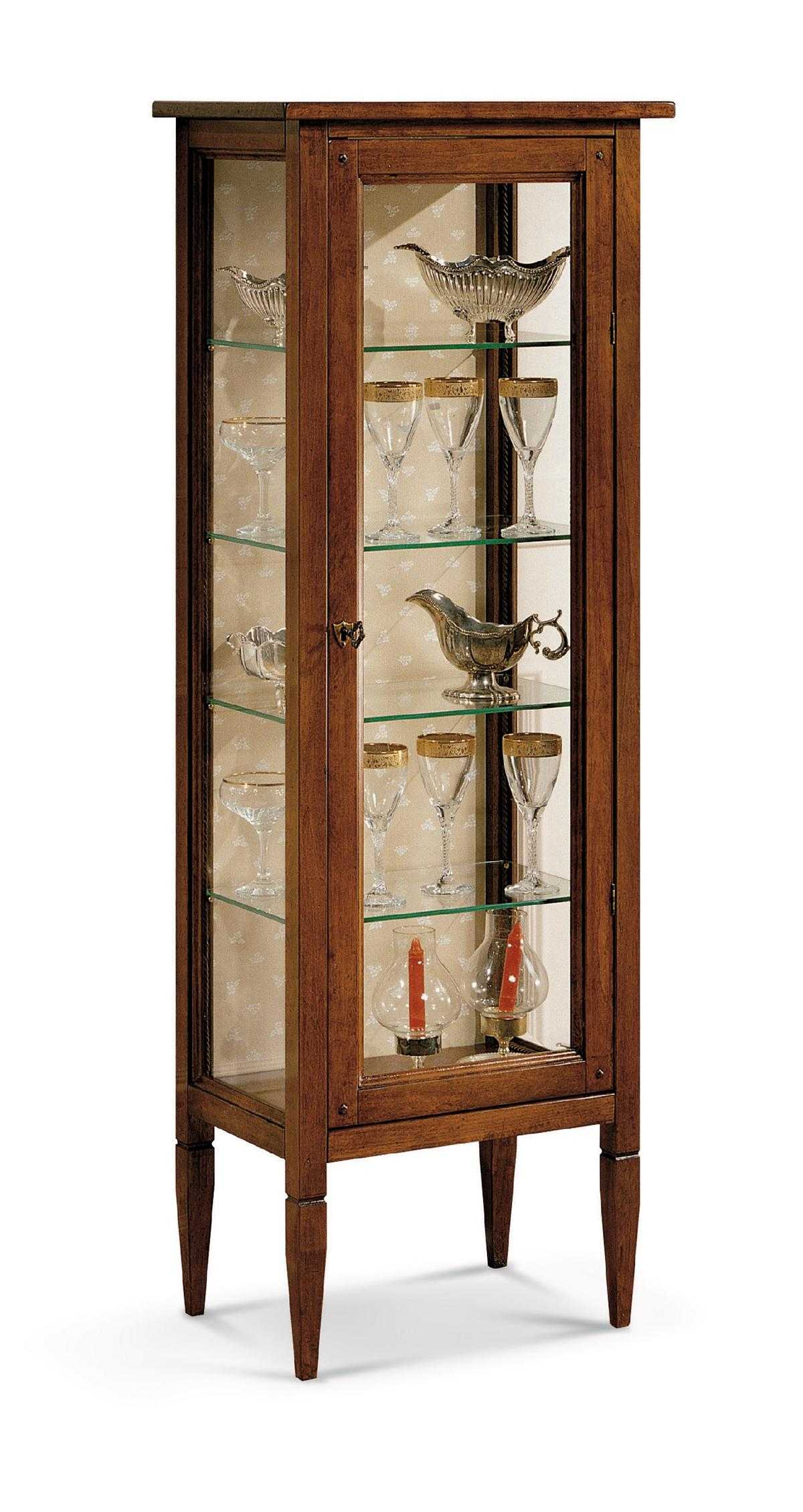 Wohnzimmer Vitrine Schrank Bücher Regal Anrichte Klassische Möbel Holz