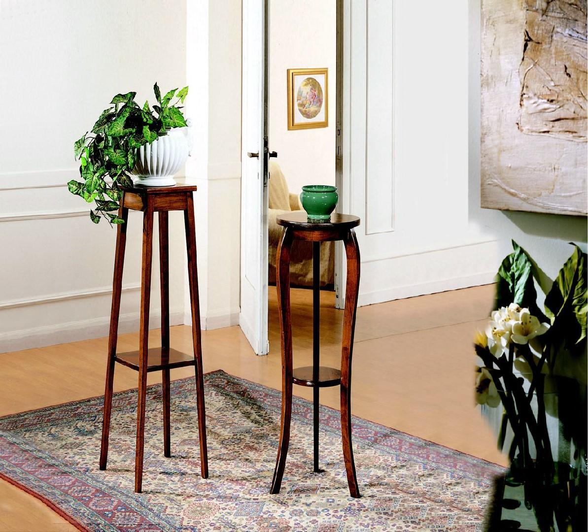 Blumenständer Blumen Ständer Vasen Ständer Massiv Echtes Holz Ablage Holz
