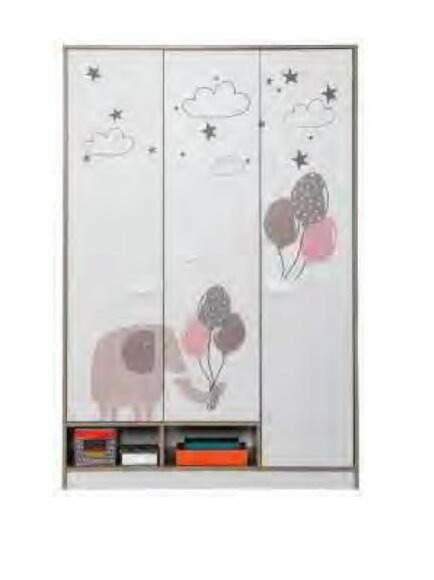 Kinderzimmer Schränke Kleiderschrank Holz Schrank Design Mädchen Kleiderschränke