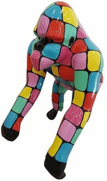 Moderne Dekoration Haus Garten Deko Figur Statue Skulptur Hund Abstrakt