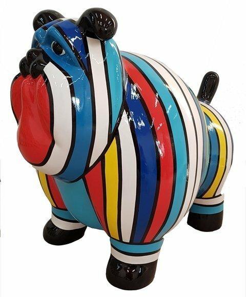 Moderne Dekoration Haus Garten Deko Figur Statue Skulptur Hund Abstrakt