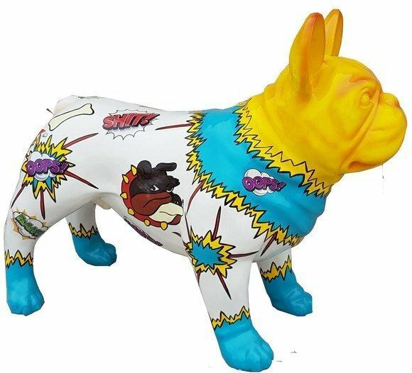 Handarbeit Abstrakte Figur Statue Design Bunte Designer Statuen Skulptur