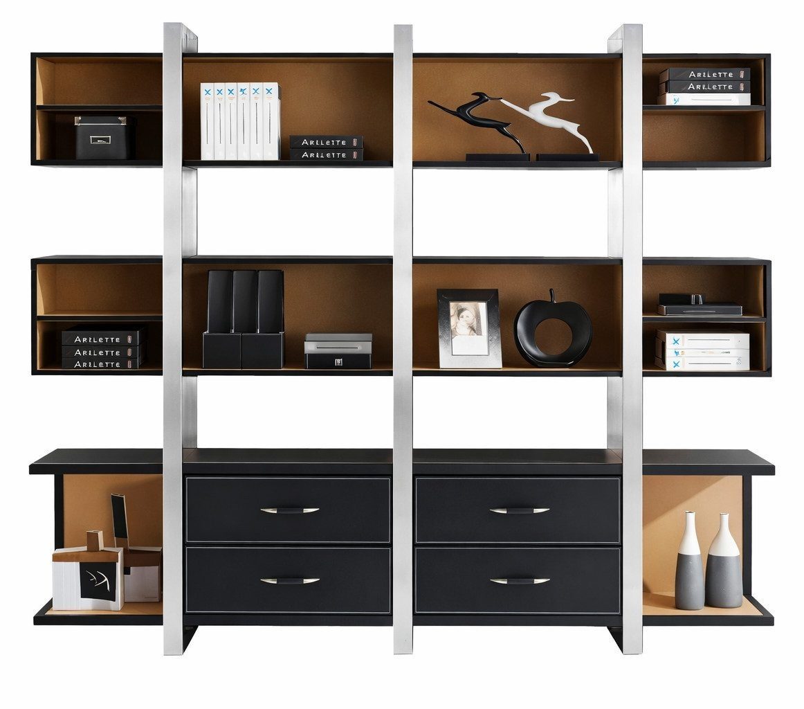 Aktenschrank Designer Bücherschrank für Arbeitzimmer Modern Bücherregal Sofort
