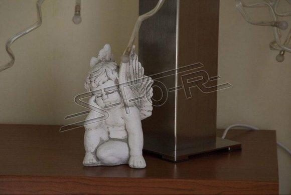 Grabschmuck Grab Stein Dekoration Engel Figur Skulptur Gott Heilig 19cm