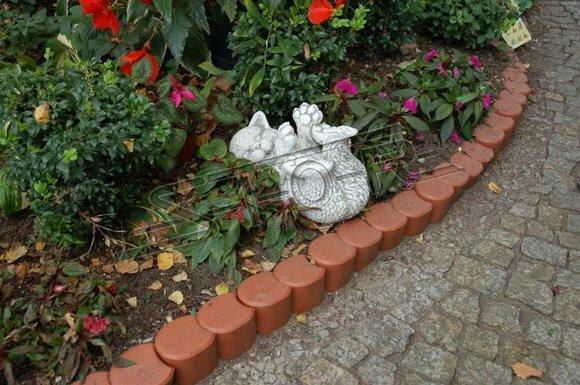 Garten Dekoration Katze Terrasse Stein Figuren Figur Deko Statue Skulptur