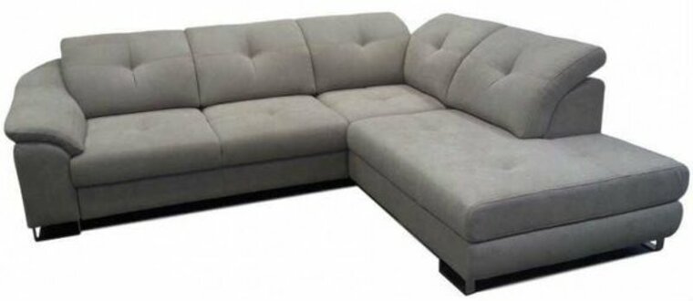 Ecksofa Ecke Wohnlandschaft mit Bettfunktion Sofa Ecksofa Couch Garnitur Polster