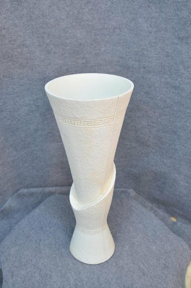 design Vase Kelch XXL Vasen Blumen Dekoration Deko Antik Stil Raum Boden