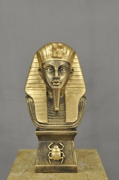 Design Ägypten Skulptur Tutanchamun Figur Skulpturen Figuren Dekoration