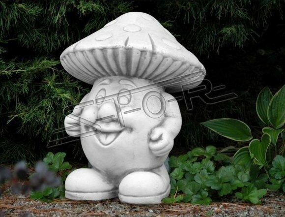 Garten Dekoration Pilz Terrasse Stein Figuren Figur Deko Statue Skulptur