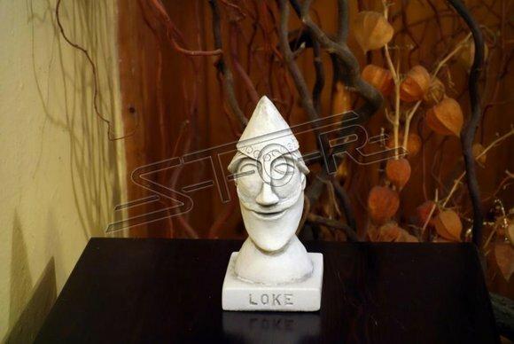 Loke Designer Figur Statue Statuen Figuren Skulptur Skulpturen 18cm Neu