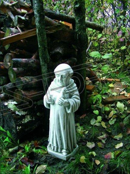 Garten Dekoration Mönch Statue Skulptur Figuren Skulpturen Designer Figur