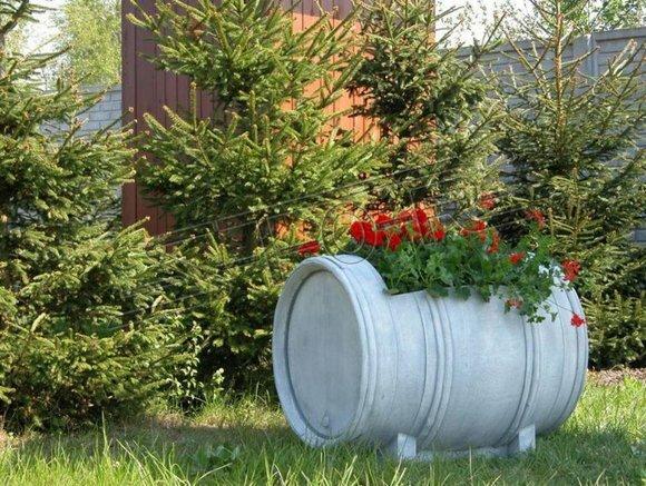 Design Blumentopf Top Planz Kübel Gefäß Töpfe Figur Gesicht Skulptur