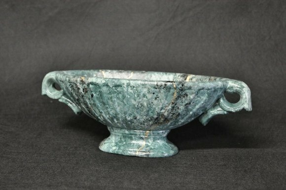 Design Schale Schalen Vasen Dekovase Vase mit Griffen 14cm Dekoration