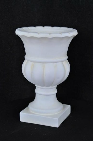 design Vase Kelch XXL Vasen Blumen Dekoration Deko Antik Stil Raum