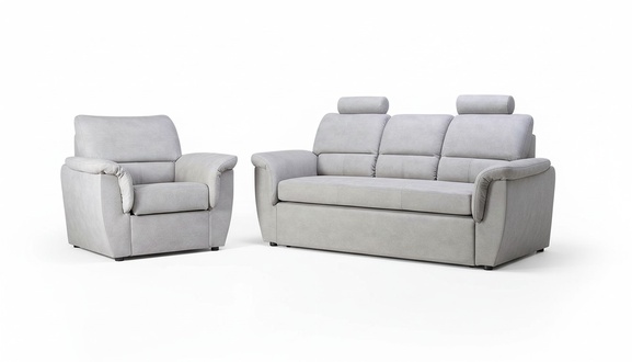3 Sitz Sofa Couch Polster Garnitur Bettfunktion Schlafsofa Couchen Kasten Neu