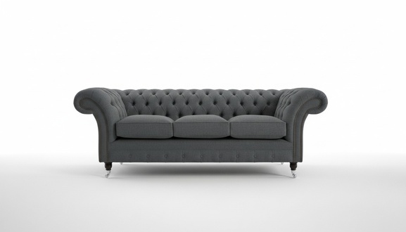 3 Sitzer Chesterfield Polster Sofas Design Luxus Couch Sofa Leder Couchen