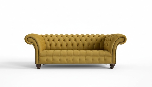 3 Sitzer Chesterfield Sofas Design Luxus Couch Sofa Couchen XXL Stoff