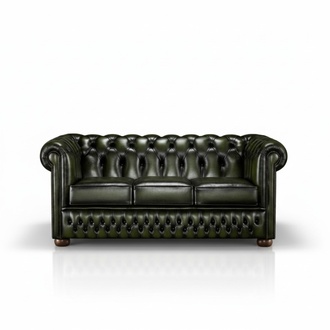 3 Sitzer Couch Textil Stoff Sofa wählbare Farbe Chesterfield Couchen