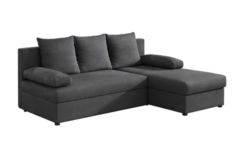 Moderne Schlafsofa Couch Polster Ecksofa Garnitur Bettfunktion Ecke Sofort