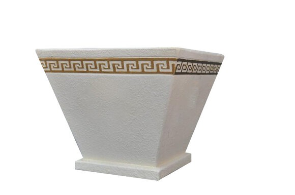 XXL Big Vase Design Medusa Antik Stil Blumen Vasen Schale Deko Dekoration