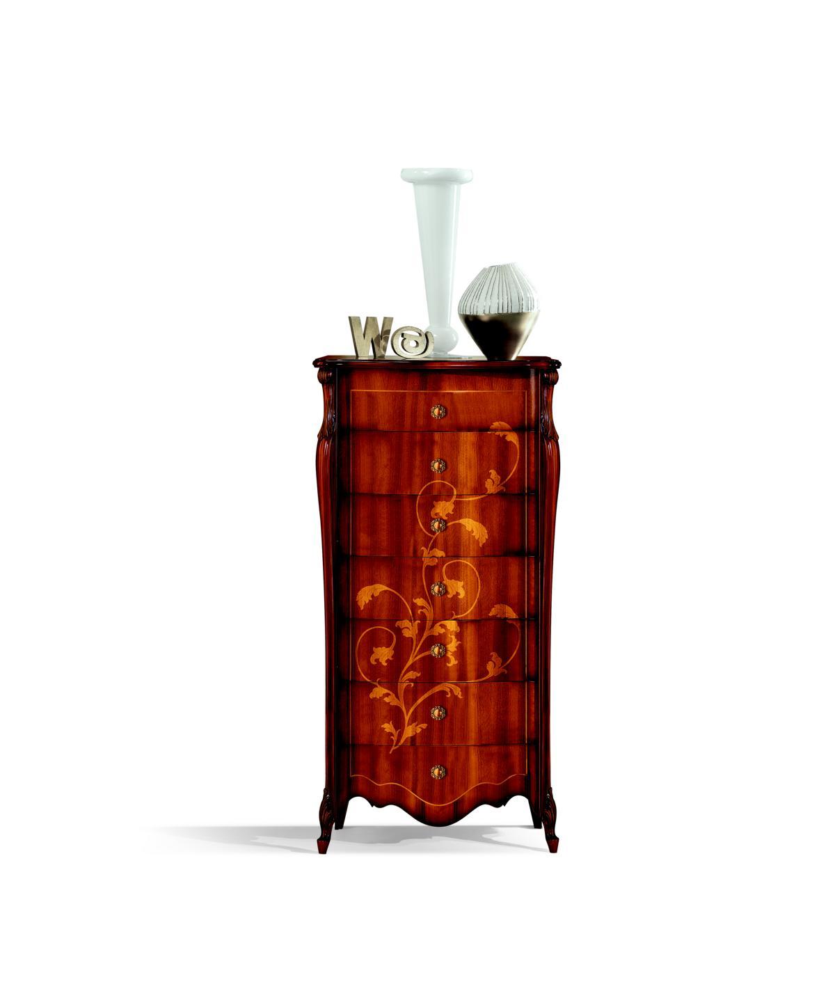 Italienische Möbel Stil Baroco Luxus Kommode Schrank Schränke Designer Möbel Holz Neu