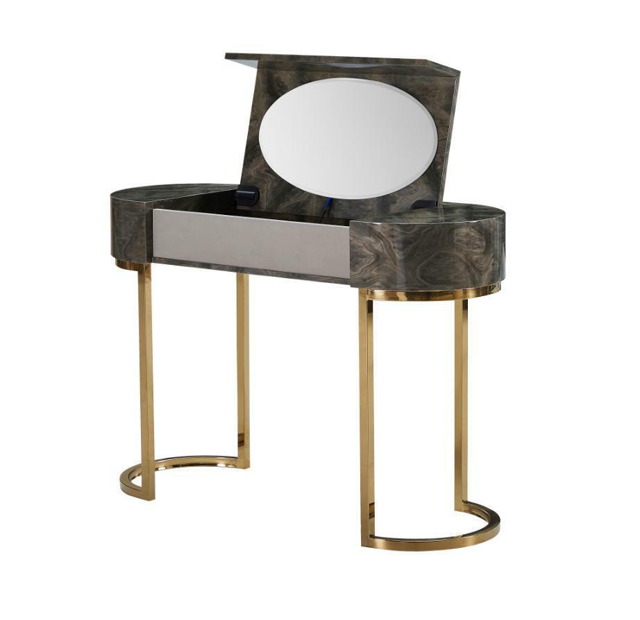 Design Schminktisch Luxus Designer Möbel Schlafzimmer Konsolen Tisch Tische Neu