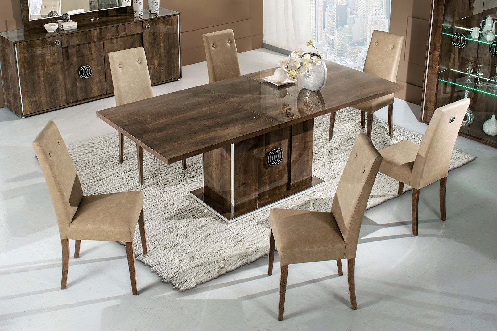 Stuhl Gruppe Set Holz Neu Polster Garnitur Küchen Wohnzimmer Esszimmer 6x Stühle