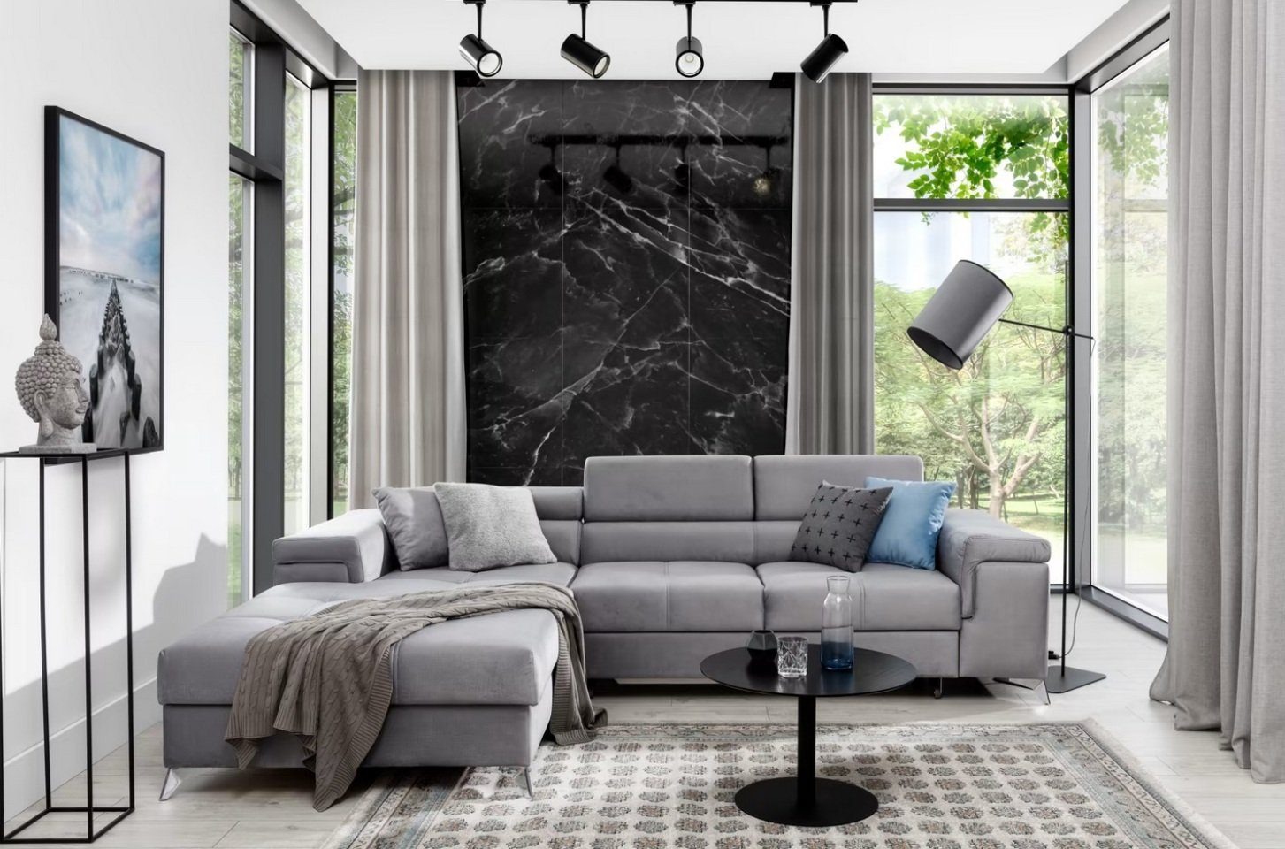 Design Ecksofa Sofa Sina Couch Polster Sitz Eck Sofas Schlafsofas Couchen Ecke Sofort