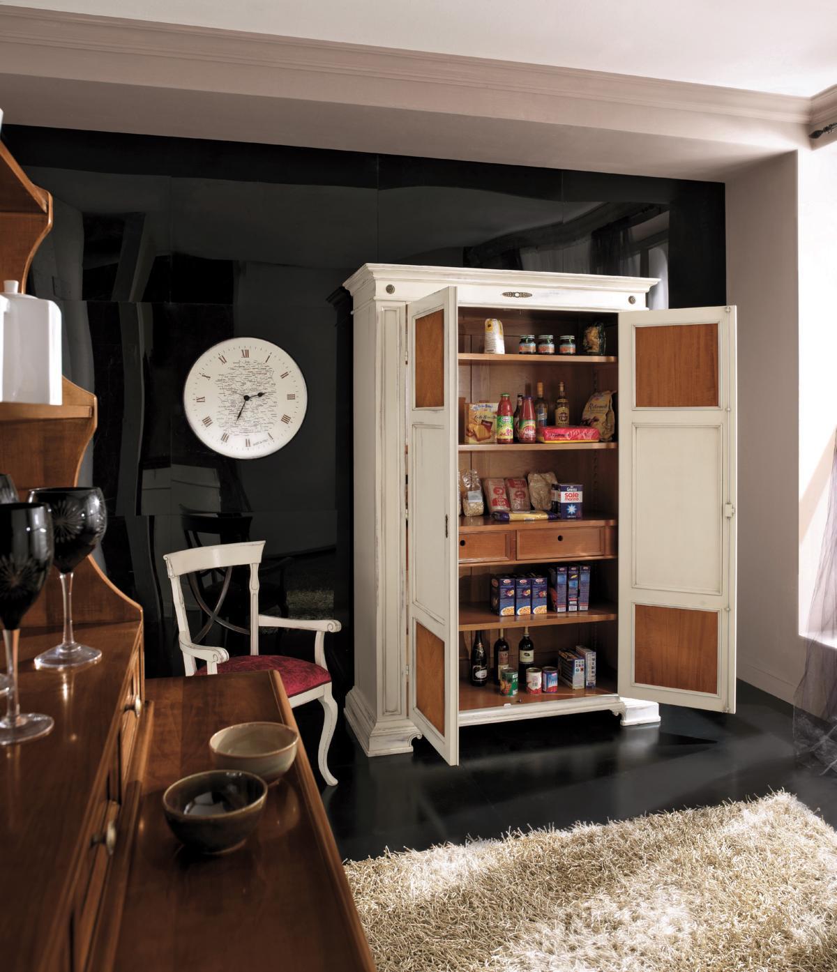 Esszimmer Möbel Massive Holz Vitrinen Schrank Echtholz Anrichte
