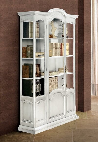 Bücher Schrank Regal Schränke Anrichte Büro Möbel Einrichtung Vitrine Holz