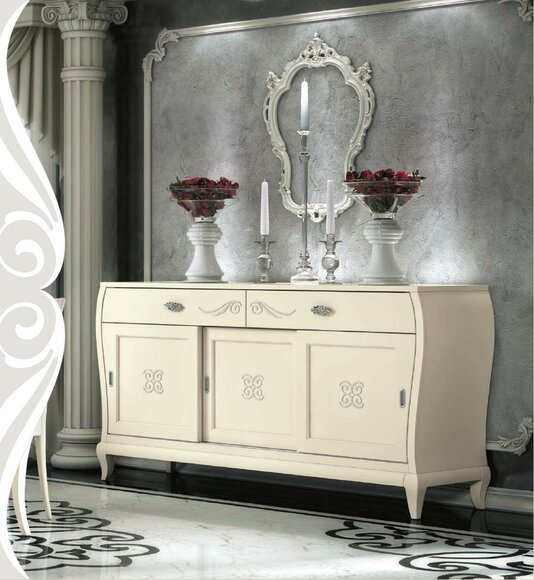 Kommode Schrank Luxus Kommoden Regal Konsole Möbel Holzschrank Italy