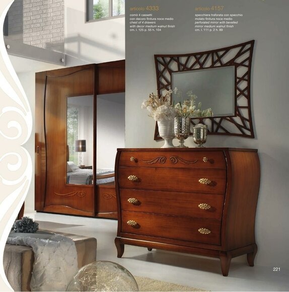 Design Kommode Schrank Luxus Holz Kommoden Schrank Regal Konsole Möbel