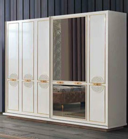 Kleiderschrank Mit Schwebetüren Schränke Holz Schrank Schlafzimmer