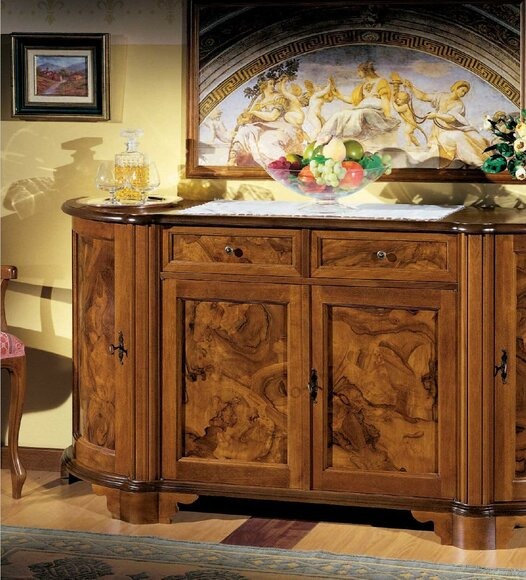 Kommode Schränke Möbel Massive Italienische Einrichtung Sideboard Hochschrank