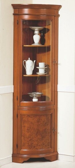 Vitrine Holzschränke Glasvitrine Vitrine Schrank Eckvitrine Italienische Möbel
