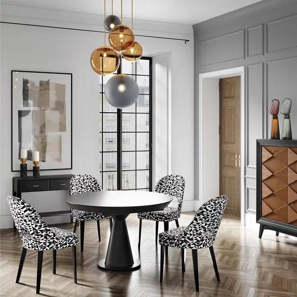 Essgruppe Esszimmertisch Esszimmer Esstisch Stuhl Tisch Holz Set 5tlg