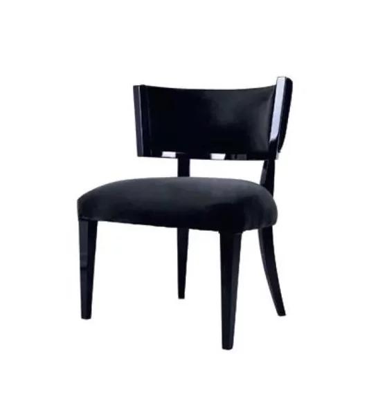 Esszimmerstuhl Stuhl Lehnstuhl Design Stühle Sessel Sitz Holz Schwarz